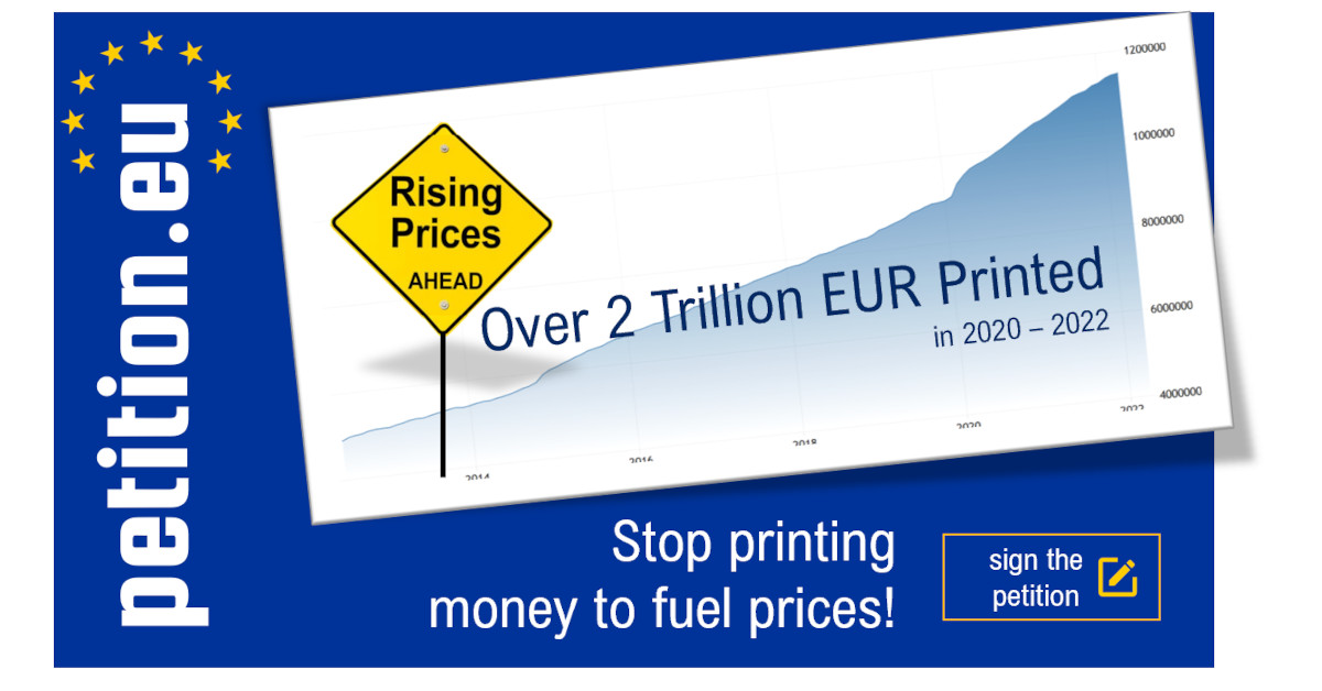 Stop printing money to fuel inflation